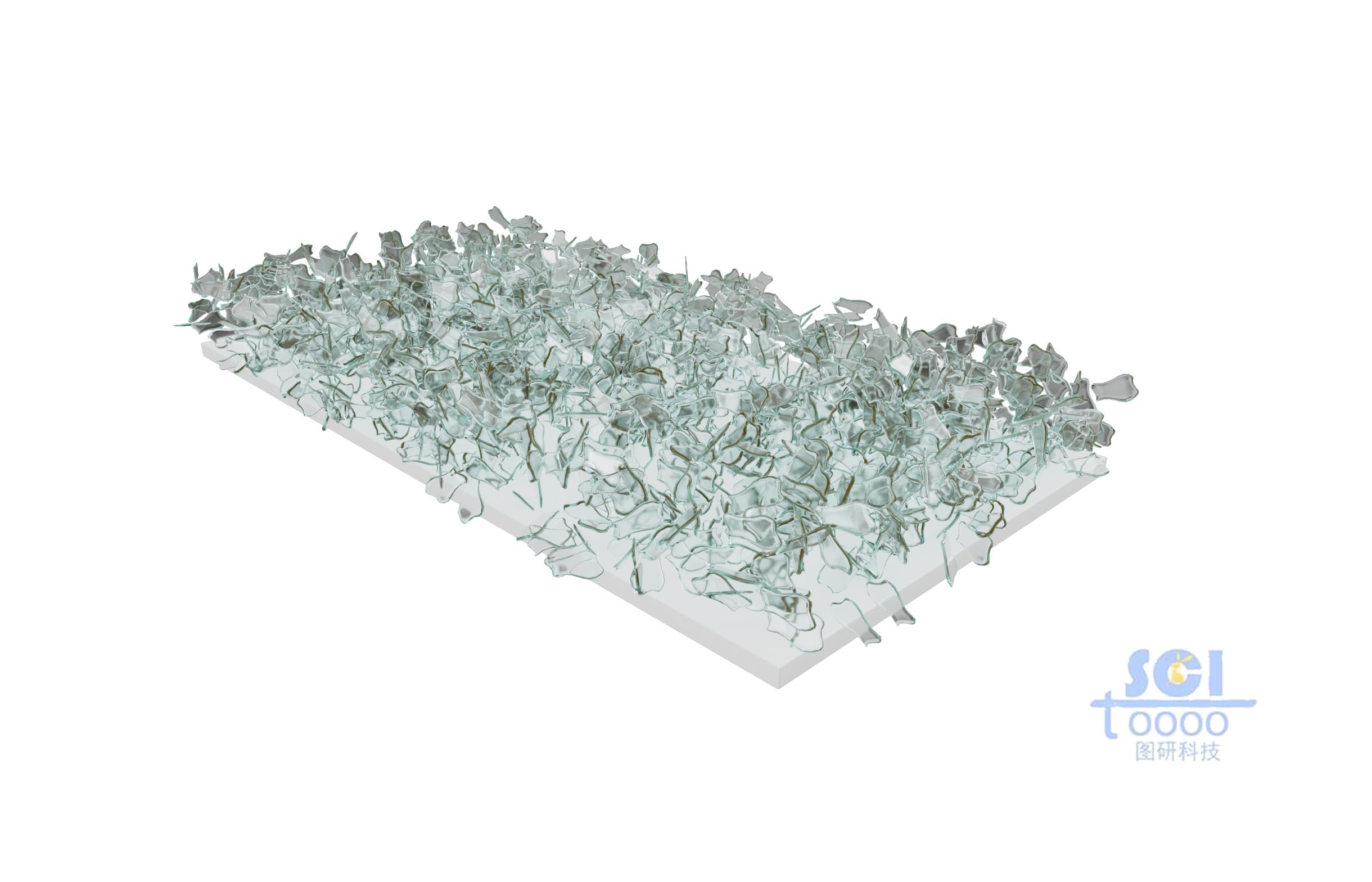 堆積生長的納米片