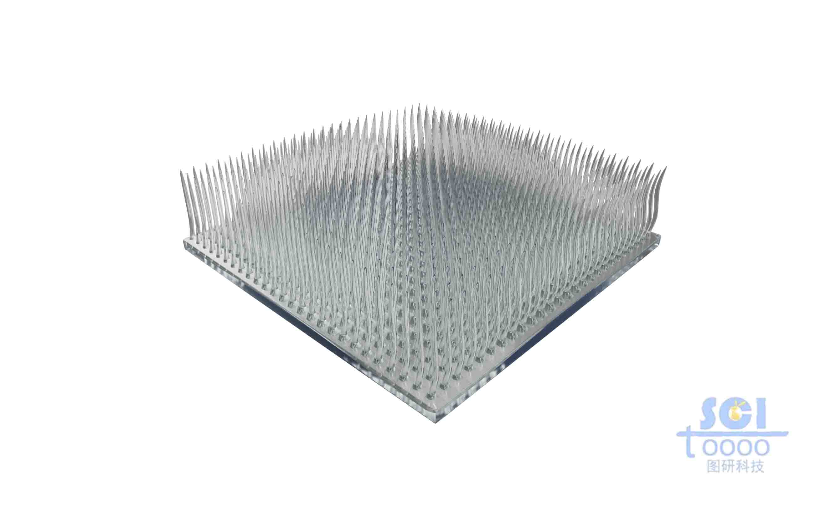 彎曲生長的納米線