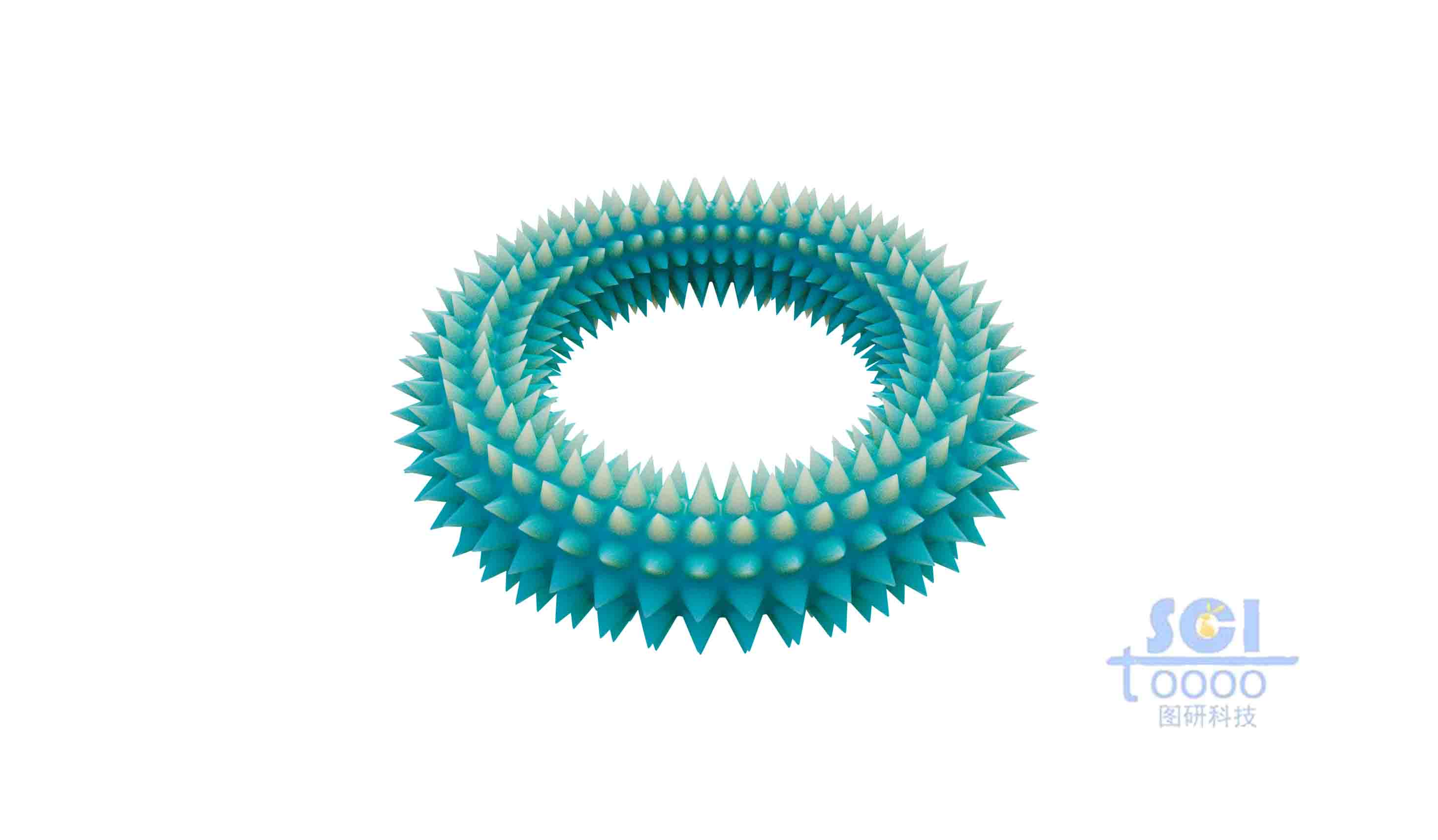 帶刺的圓環(huán)狀納米結(jié)構(gòu)