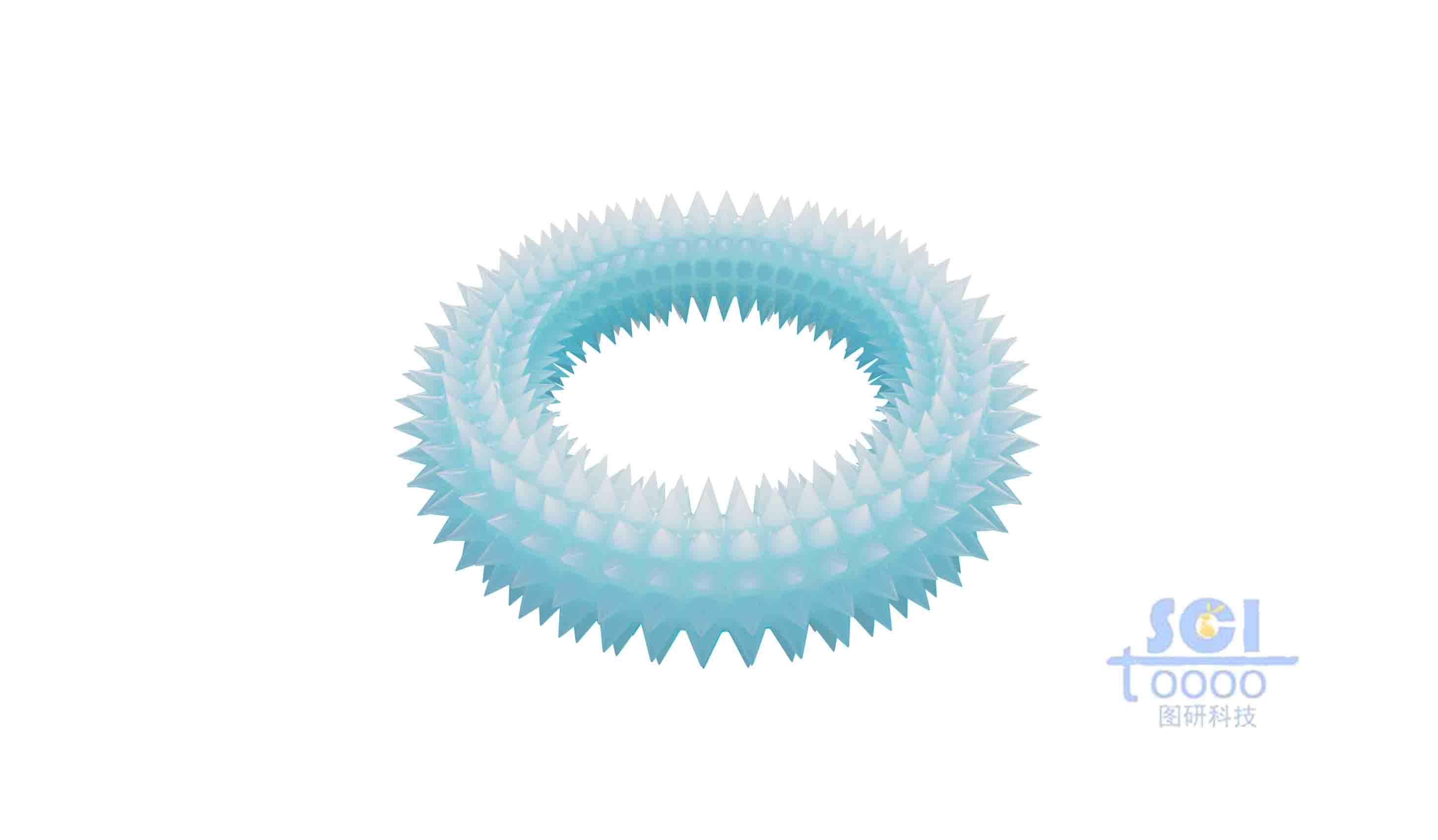 帶刺的圓環(huán)狀納米結(jié)構(gòu)