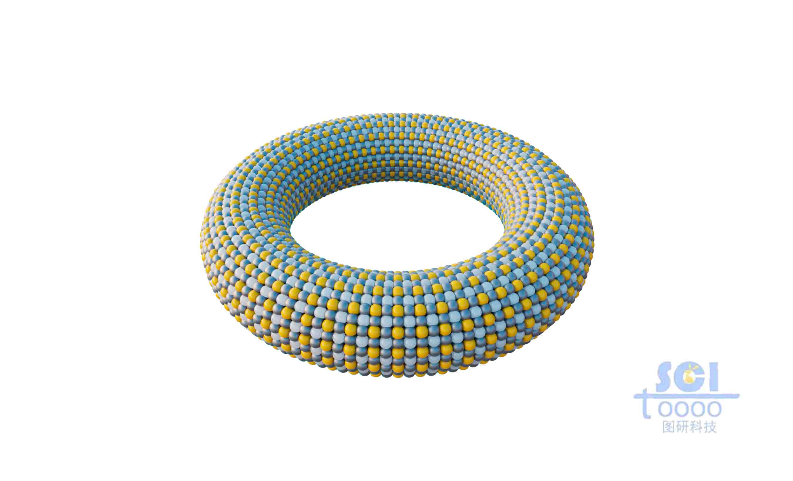 多種納米顆粒組成的納米圈