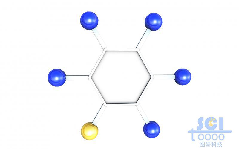 甲基苯/苯環(huán)結構/分子模式圖