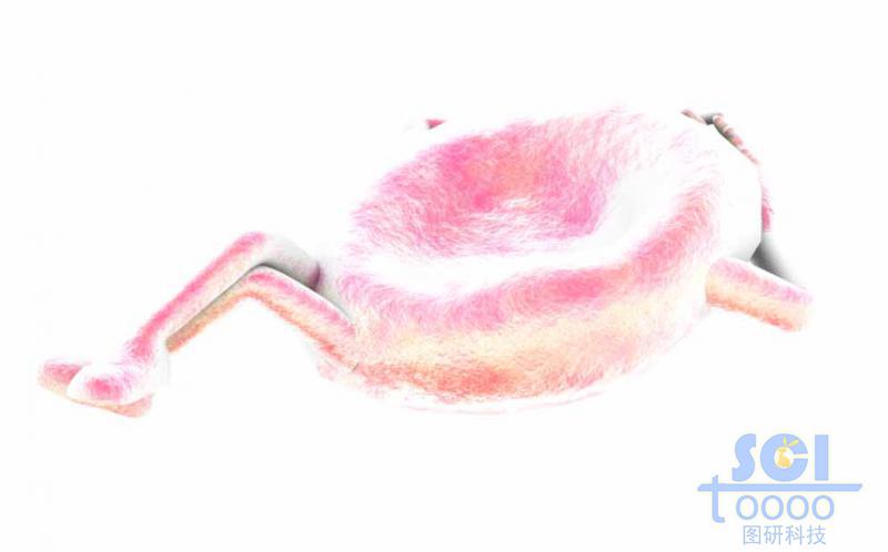 卡通的血紅細(xì)胞